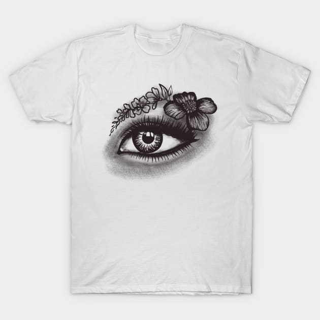 Beautiful eye T-Shirt by Introvert Home 